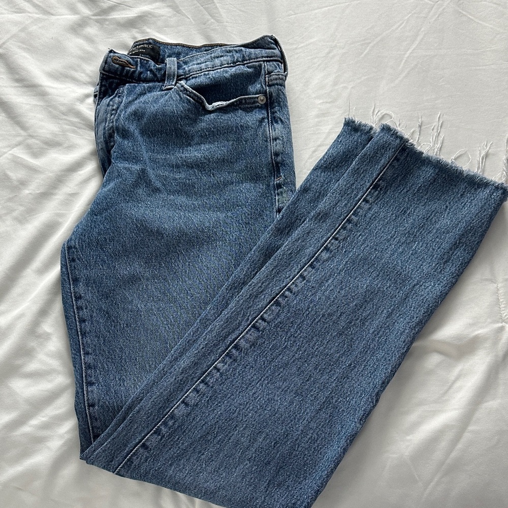 Banana Republic Straight Leg Blue Jeans